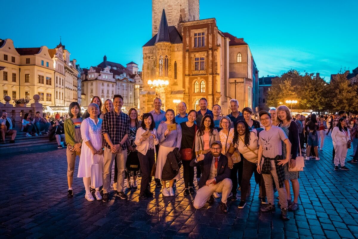 An outdoor escape game and a team building activity